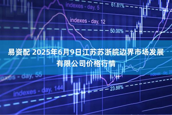 易资配 2025年6月9日江苏苏浙皖边界市场发展有限公司价格行情