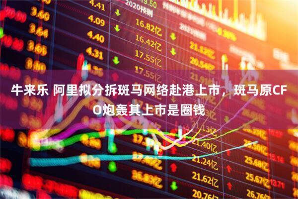 牛来乐 阿里拟分拆斑马网络赴港上市，斑马原CFO炮轰其上市是圈钱
